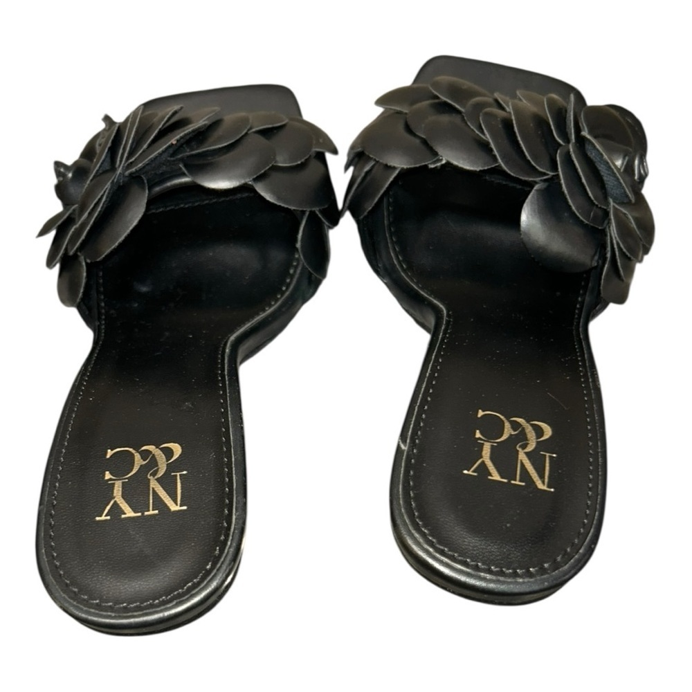 New York & Company Chana Flower Women's Heels size 7 like new - Picture 5 of 8